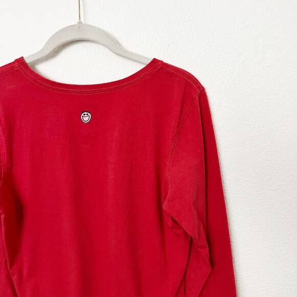 [Life Is Good] Gratitude Thank a Veteran Long Sleeve V-Neck T-Shirt Size Small S - Picture 8 of 12